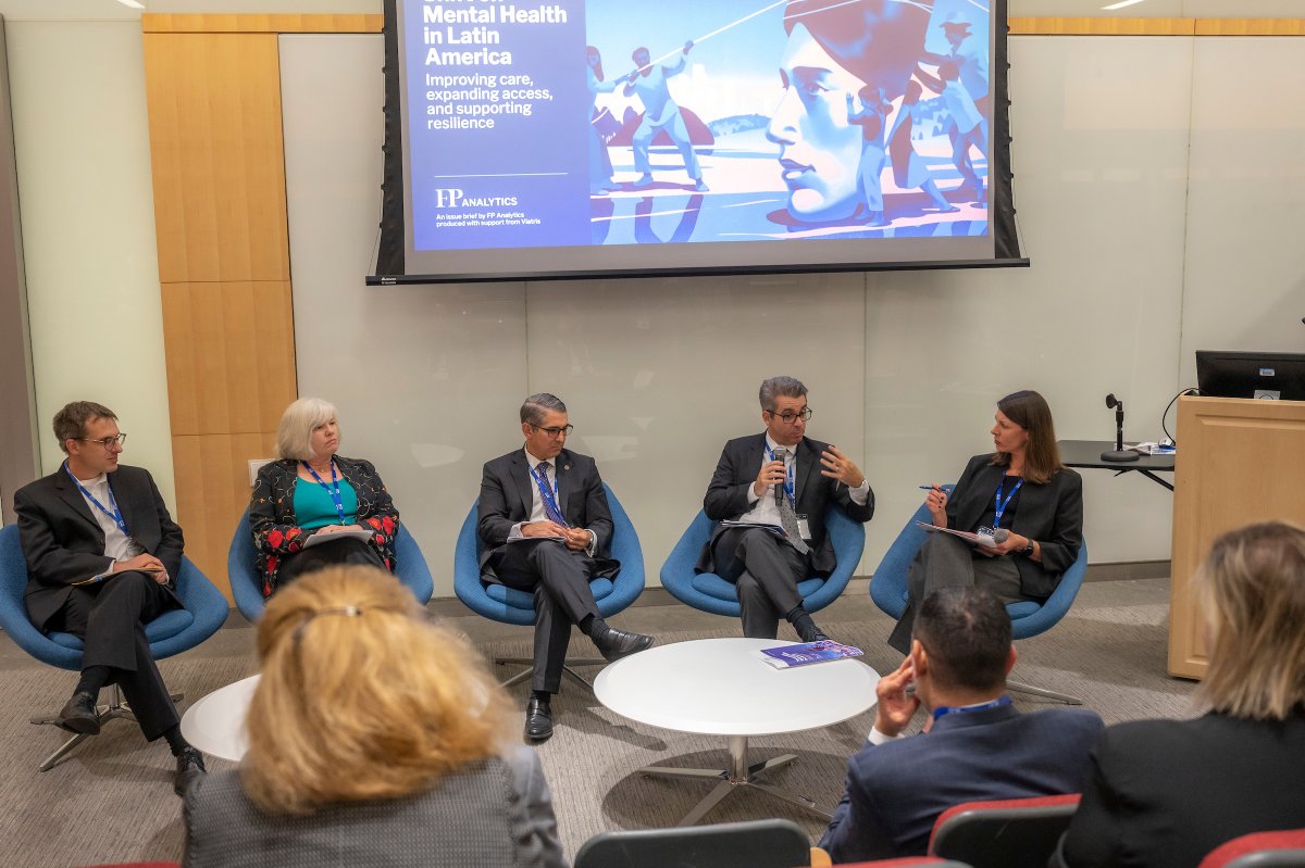 BCIU's tweet photo. Thank you to partners @ViatrisInc @ForeignPolicy Analytics and @GWUengineering for hosting our @WHO @PAHOWHO #CD60 program on #mentalhealth in #LatinAmerica and what can be done to ensure more progress is made on this important #health #NCD topic. https://t.co/v5WrQnYNt7 https://t.co/QqMAxAYTJ7
