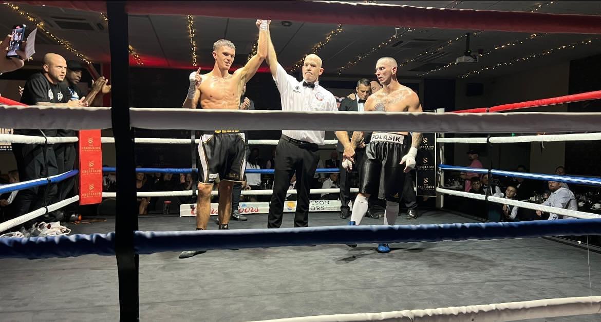 The Excelsior Sporting Club (@excelsiorsc1) on Twitter photo Congratulation to our big Middleweight Prospect <a href="/OllieCooper21/">Ollie Cooper</a> on beating the experienced Polish hardman Patryk Polasik at last night’s Excelsior Sporting Club Dinner Show Congratulation to our big Middleweight Prospect <a href="/OllieCooper21/">Ollie Cooper</a> on beating the experienced Polish hardman Patryk Polasik at last night’s Excelsior Sporting Club Dinner Show