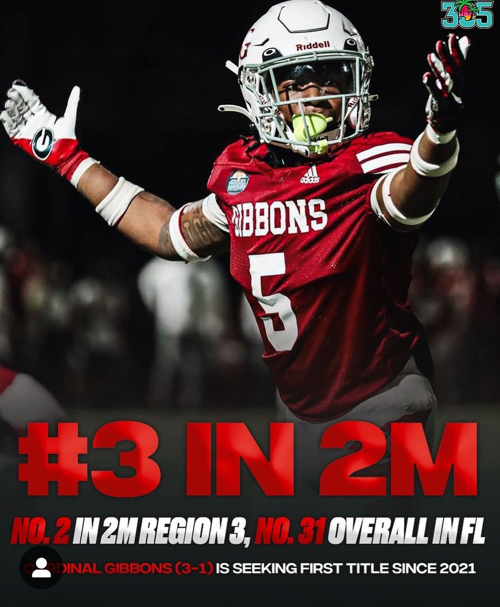 It's all going down tonight.  (#3 in 2m)Cardinal Gibbons  vs (#2 in 2m) American Heritage Plantation... Put the women &amp; children away, and let's go HUNTING.... <a href="/FootballGibbons/">Cardinal Gibbons Football</a> <a href="/Redskins32/">Matt DuBuc</a> <a href="/5manfree/">David Montiel</a> <a href="/JerryRecruiting/">Rising Stars</a> <a href="/larryblustein/">Blustein Recruiting</a> <a href="/On3sports/">On3</a> <a href="/305Sportss/">305 Sports</a> <a href="/EraPrep/">New Era Prep</a> <a href="/GuyEdmondJr1/">Guy Edmond Jr.</a>
