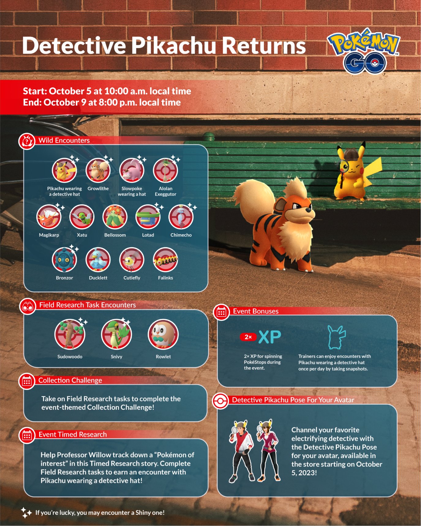 Para comemorar estreia de novo filme, Pokémon GO tem evento