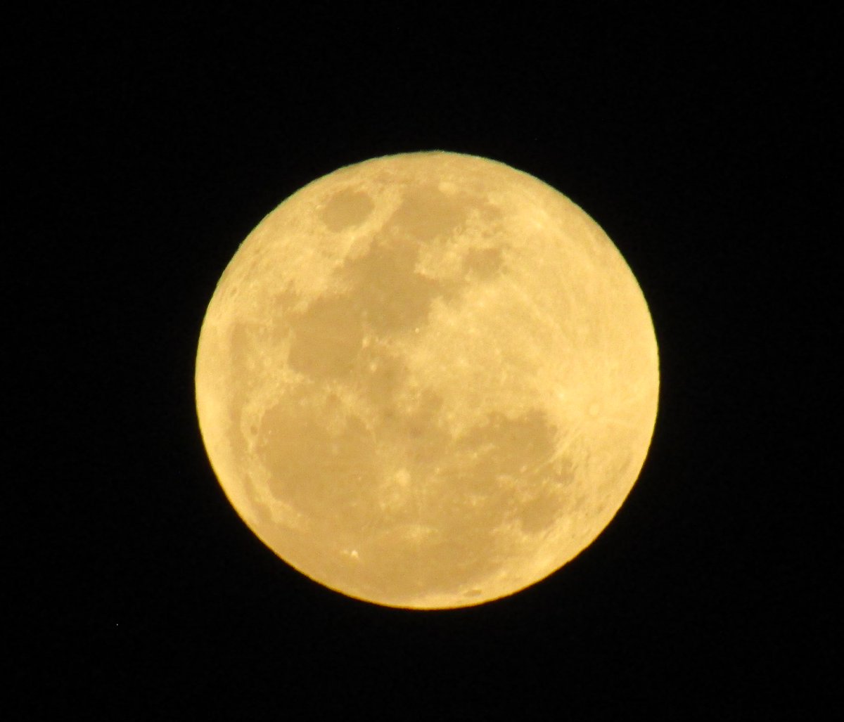 BokangWrote's tweet image. - Here, I captured the full moon for you.