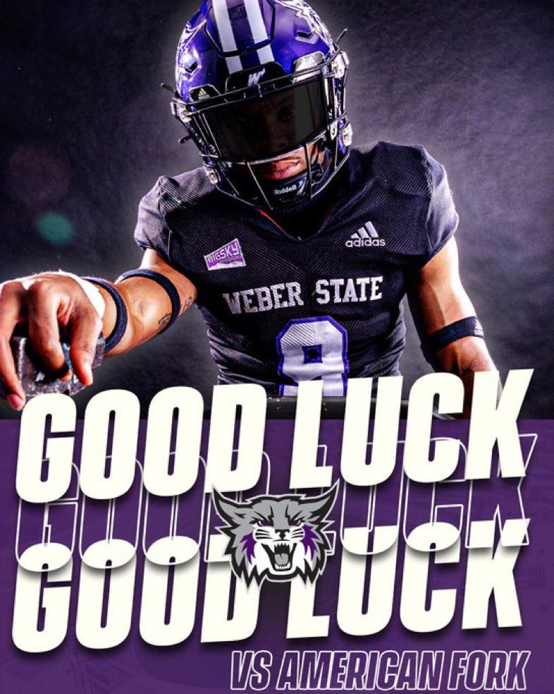 Thank you <a href="/Tana_Vea/">Tana J. Vea</a> <a href="/weberstatefb/">Weber State Football</a>