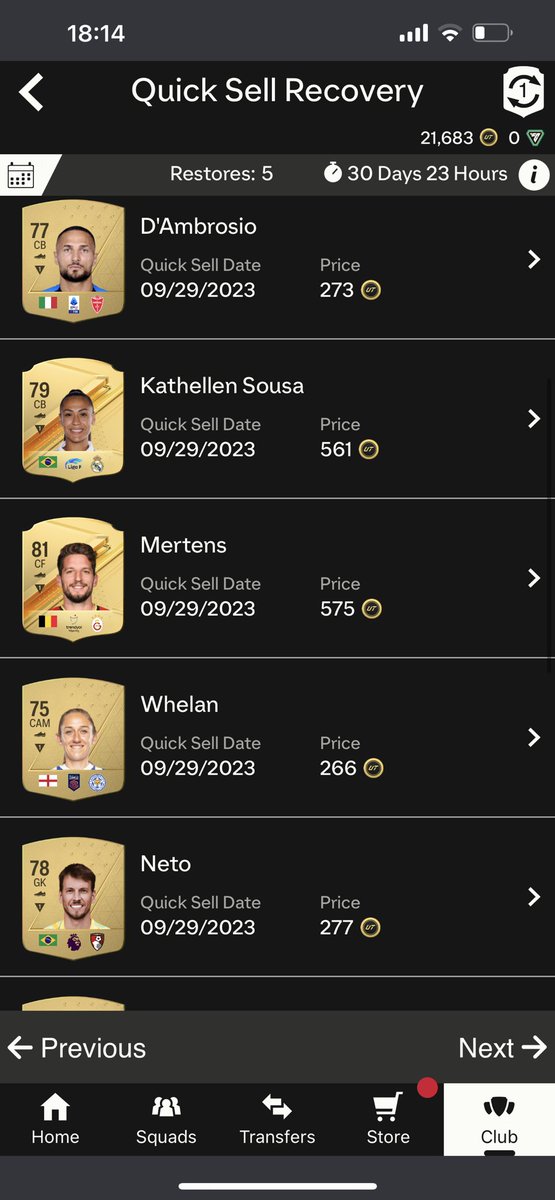 abdhsmg's tweet photo. @EASFCDirect why is my mertens not a special card I just got him in a 45k pack? https://t.co/dmoiZ6U23L