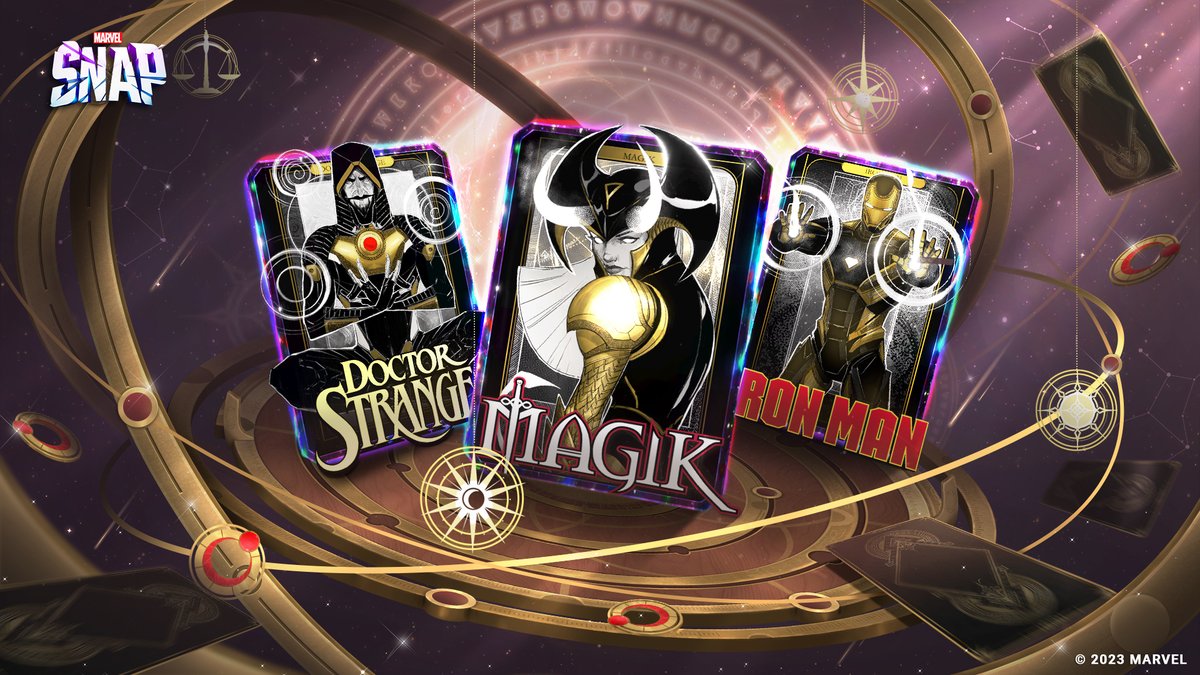 Marvel's Midnight Suns (@midnightsuns) on Twitter photo Oh, SNAP! The collaboration youโve been waiting for is finally in the cards. Embrace the darkness as Marvel's Midnight Suns content is coming to <a href="/MARVELSNAP/">MARVEL SNAP</a>, kicking off with Iron Man & Doctor Strange Variant Cards plus an all-new Abbey location.
๐ฅ midnightsuns.2k.com/latest/marvel-โฆ ๐ฅ Oh, SNAP! The collaboration youโve been waiting for is finally in the cards. Embrace the darkness as Marvel's Midnight Suns content is coming to <a href="/MARVELSNAP/">MARVEL SNAP</a>, kicking off with Iron Man & Doctor Strange Variant Cards plus an all-new Abbey location.
๐ฅ midnightsuns.2k.com/latest/marvel-โฆ ๐ฅ
