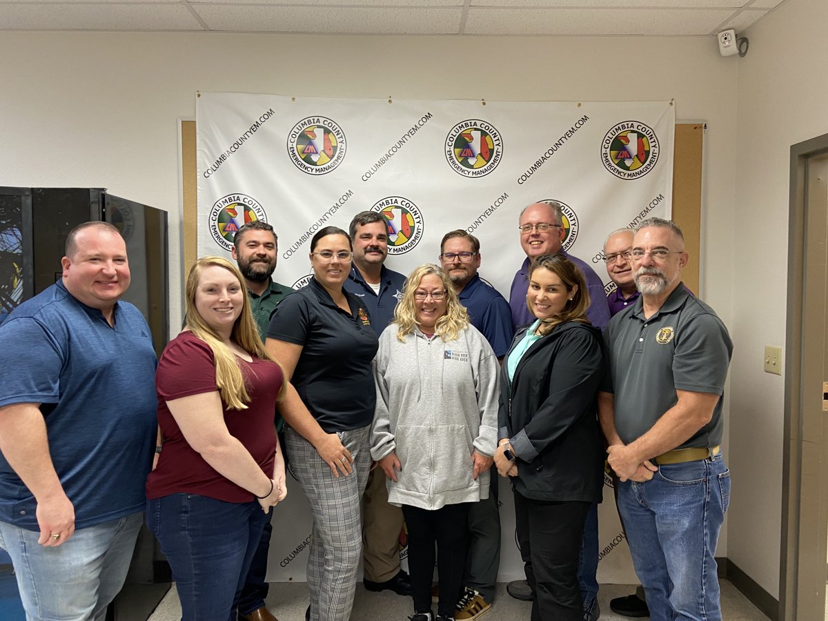 MartinCountyEMA's tweet photo. We have a new instructor! This week, Amy was in Columbia County, FL training to become a FEMA Incident Command System certified instructor. #MartinReady #Training #ICS #Instructor #ICS300 #ICS400 https://t.co/AKU7sQUWYy