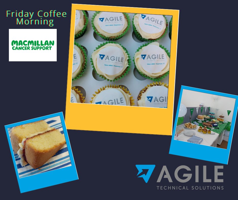 AtsolLimited's tweet image. The Agile Team are proud to have supported The Great #Macmillan Coffee morning by providing cake donations and attending not 1 but 2 events today!  
Well done to all involved

#macmillancoffeemorning #localbusinesssupport #raisingmoneyforcharity #LanghamBakeOff #colchester