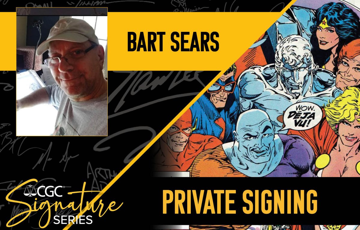 Jim McLauchlin (@mclauchlin) on Twitter photo Dig it! Our pals <a href="/CGCComics/">CGC Comics</a> are doing an in-house private signing with the mighty <a href="/BartSearsArt/">Bart Sears</a>—and he's doing remarques as well!
Check it out, deadline to get your goods in to CGC is Nov. 17! GO: cgccomics.com/news/article/1… Dig it! Our pals <a href="/CGCComics/">CGC Comics</a> are doing an in-house private signing with the mighty <a href="/BartSearsArt/">Bart Sears</a>—and he's doing remarques as well!
Check it out, deadline to get your goods in to CGC is Nov. 17! GO: cgccomics.com/news/article/1…