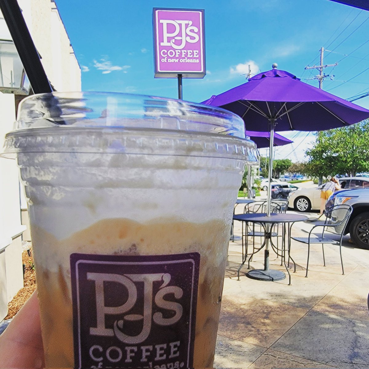 LanceBlizzGamer's tweet image. Enjoying some cold brew on #NationalCoffeeDay #pjscoffee  ☕️