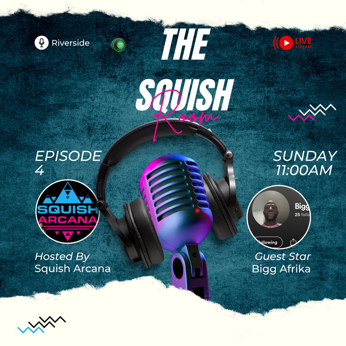 SquishArcana's tweet photo. #thesquishroom #sunday #2uneIn #spotifypodcasts #applepodcasts https://t.co/A1m1sk4K8S