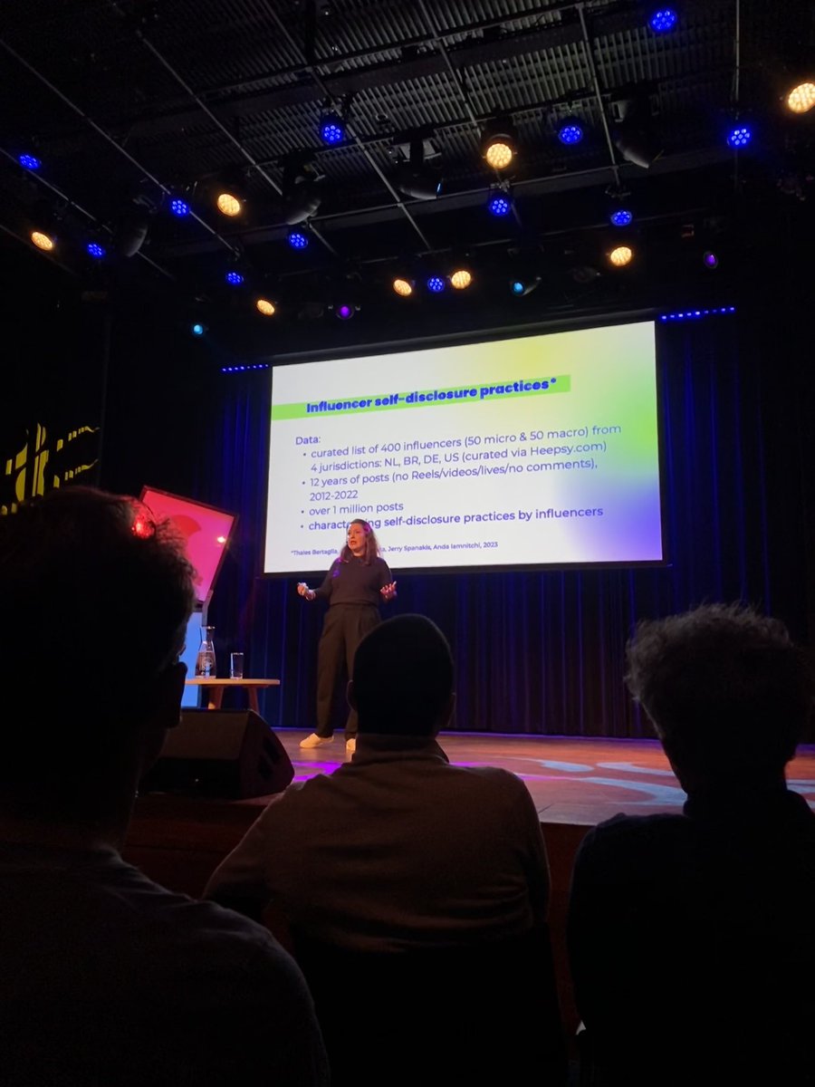 superstar <a href="/CatalinaGoanta/">Catalina Goanta</a> in action <a href="/BetweterFest/">Betweter Festival</a> 💫 🤍 on the rise of influencer advertising and why it matters that the content creators we trust let us know when their endorsement of mascara is #sponsored