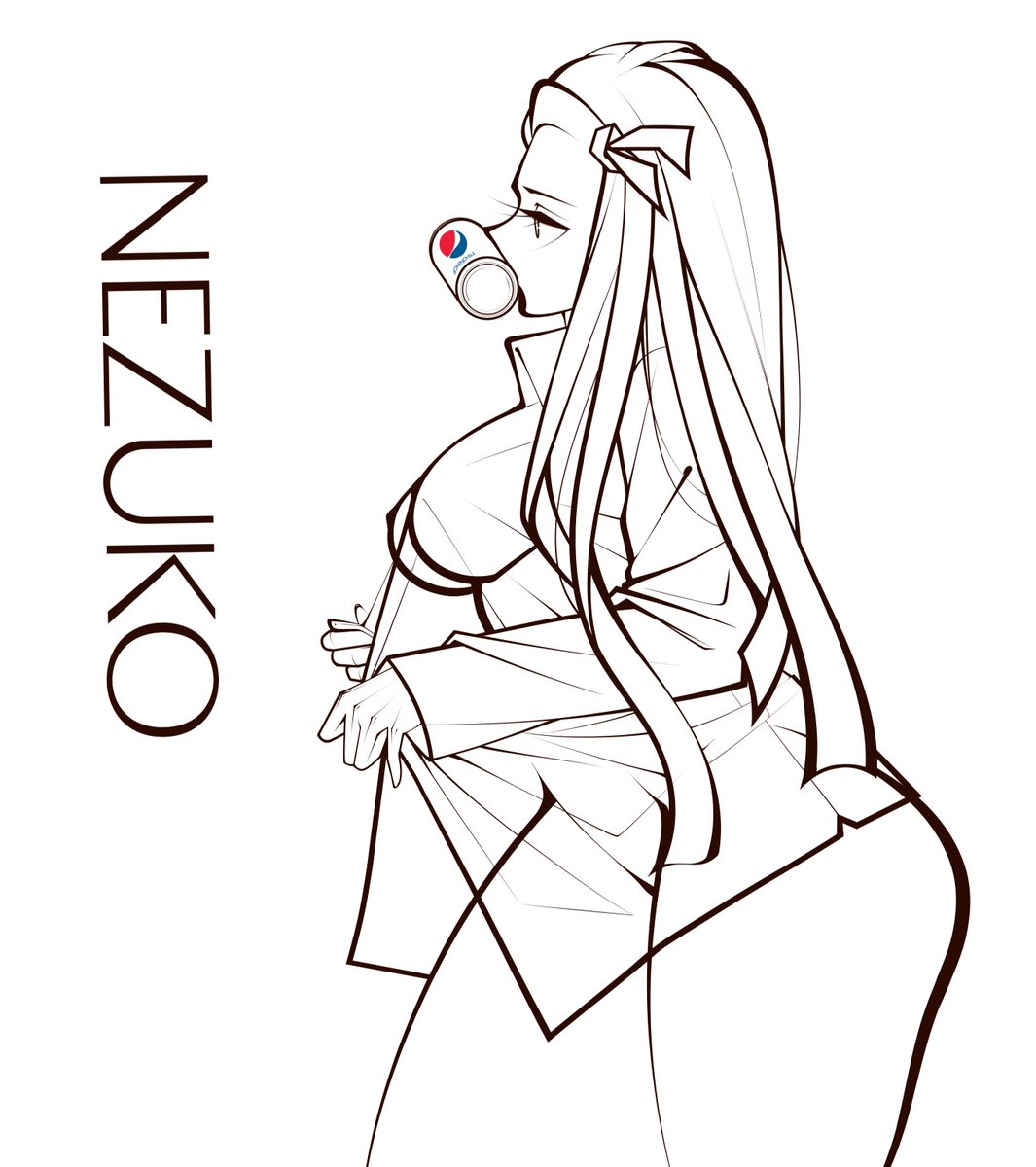Nezuko's lineart is complete!!!!!! 🩷❤💜🩷❤💜 #lineart #nezuko #demonslayer #demonslayerfanart #artwork #inthemaking #beachartwork #sexy #kimetsunoyaiba #kimetsunoyaibafanart #demonslayerkimetsunoyaiba #demonwaifu #demongirl #anime #animeart #animegirl #animestyle #Shonen