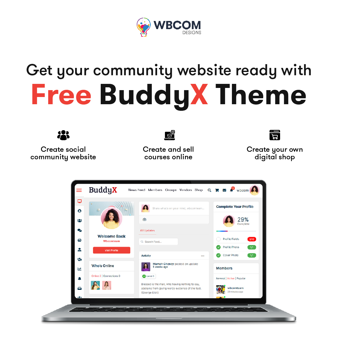 BuddyXTheme's tweet image. 🌐 Dreaming of bringing people together online? Start your own community website now! With the right platform, you can connect like-minded individuals, spark meaningful discussions, and create a space where everyone belongs. 🤝💬 #CommunityWebsite #WebDevelopment #ConnectOnline