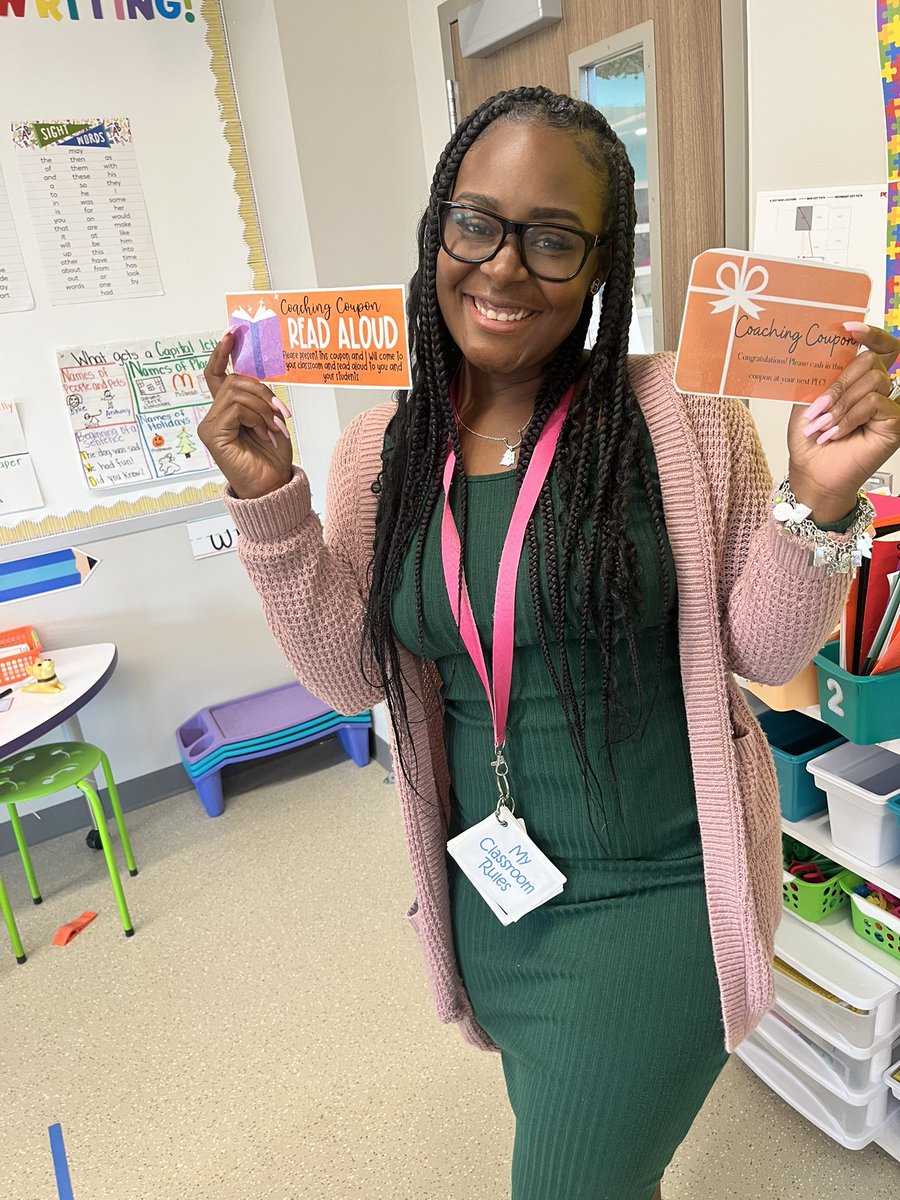 ClaybonsCrew's tweet photo. Our first coaching coupon has been redeemed 🧡💙 @HumbleISD_ACE @LJackson1st @Humble_ElemELA https://t.co/7kOOkY6Kv0