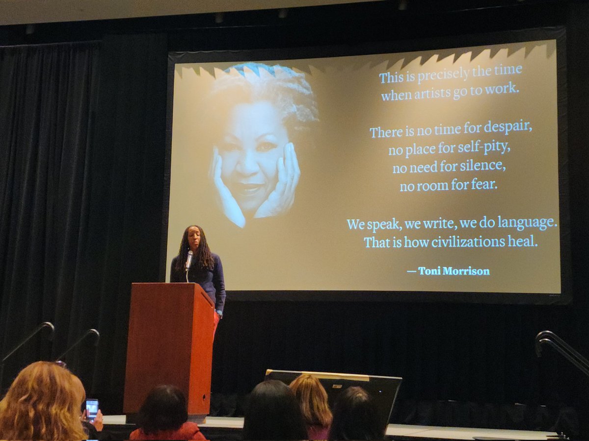 Amazing to see Dr. Bettina Love change lives at the #ignitingchange conference!