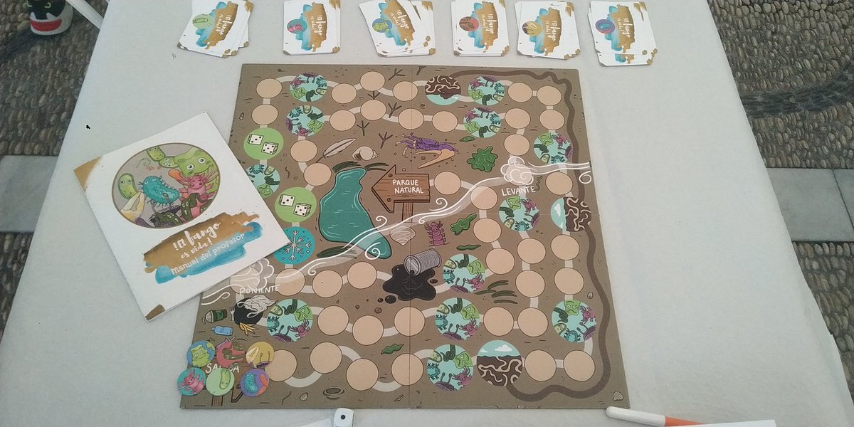 Nuestro juego de mesa: la vida secreta del sedimento. Aprende sobre interacciones ecológicas de la zona intermareal.