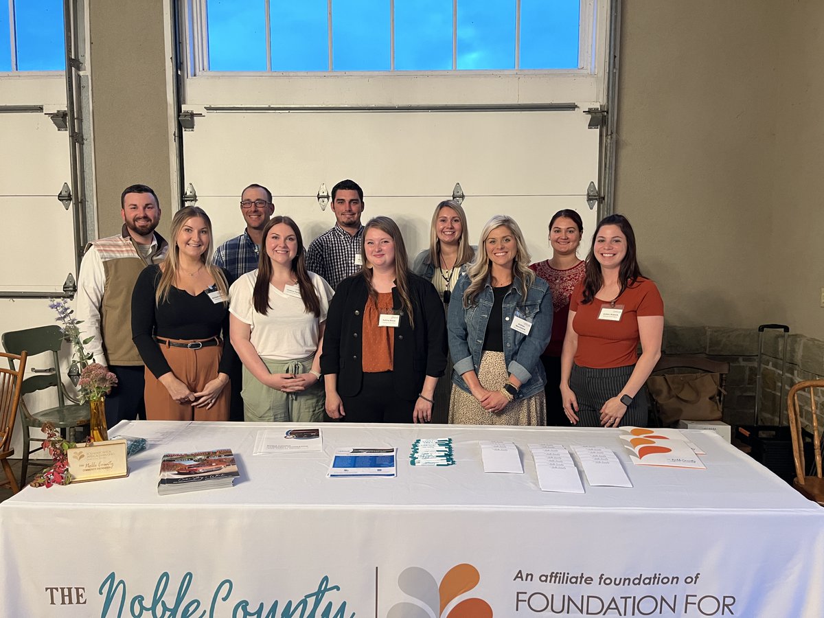 Noble County Community Foundation hosted a Community Gathering to introduce the Noble County Fellows selected by the Foundation for Appalachian Ohio. Rhe Fellowship leverages service of young adults to advance transformation in the region. Learn more at: noble.osu.edu/.../NCCF%20Com…