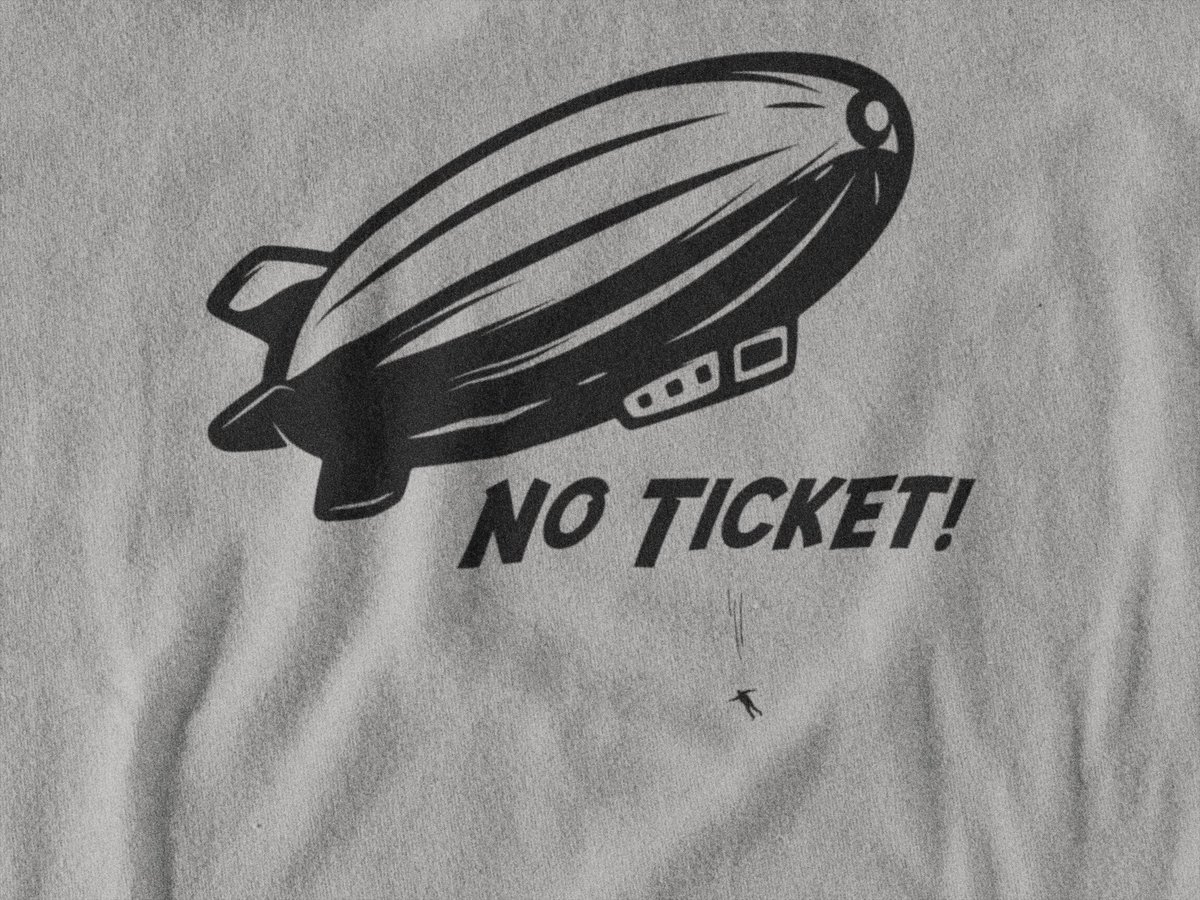 ApolloCrateCo's tweet photo. Please have your tickets ready when boarding the zeppelin.

https://t.co/3dcgurbMSV

#indianajones #harrisonford #movieshirt #raidersofthelostark #templeofdoom #lastcrusade
#moviequotes #80smovies #dialofdestiny https://t.co/uycBso62Bw