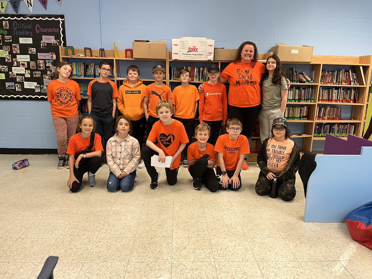 #everychildmatters 🧡 <a href="/cowanelementary/">Cowan Heights School</a> <a href="/NLESDCA/">NLESD</a>