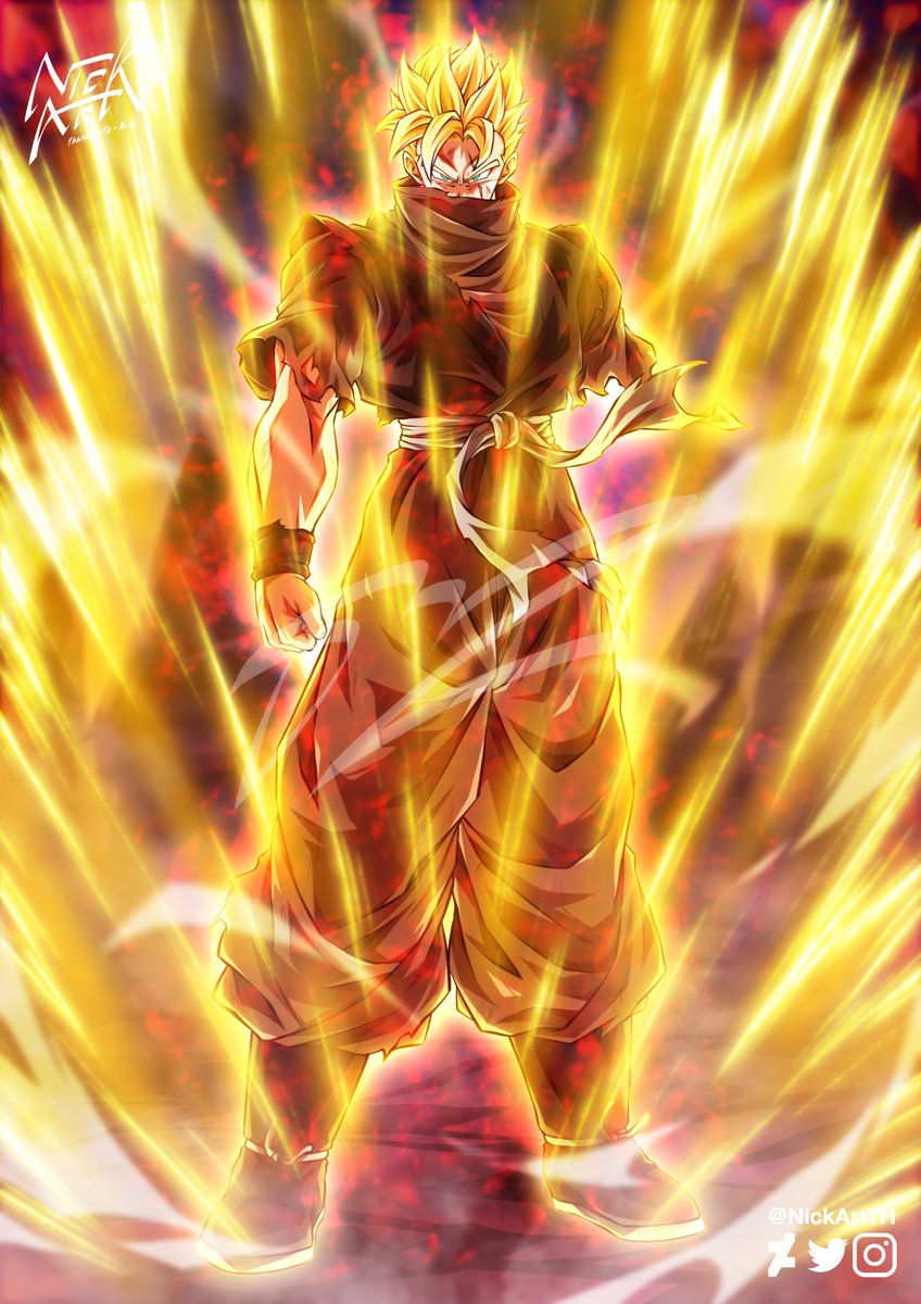 ZickArtTH's tweet photo. "I was lost and confused. I'm unable to recover from that despair. I know how powerless I am. But this time, once again, I need to protect you!"
#SuperDragonBallHeroes #SDBH #UltraGodMission https://t.co/sSPETFfaIX