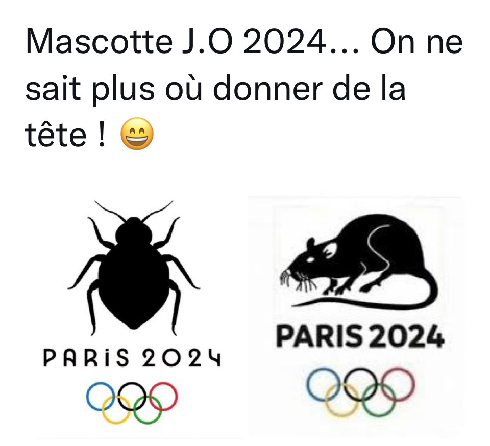 Francedescons's tweet image. Mascotte de paris pour les J.O 2024