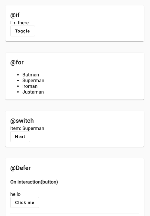 Jean__Meche's tweet photo. Since the @stackblitz starter doesn't work yet with the new #Angular @-syntax, here is one base on webcontainers ! 

Let's start playing with it !

https://t.co/Xt2DarND9O https://t.co/Yy51mnjDQ2