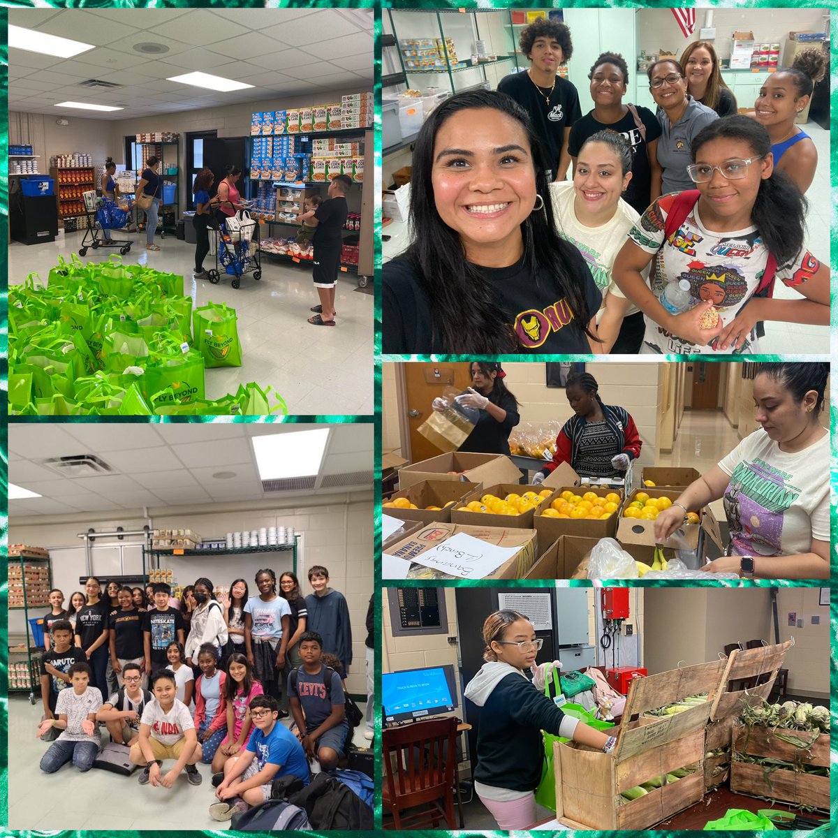 Grand Opening of our Jaguar Market was an enormous success! We were able to provide free groceries for over 60 families! 🥰 Thank you to our sponsors & to the Community Service Club for restocking the groceries! 🐆❤️✨ #ThisIsTheWay @Agudo_OCPS @OCPSnews @Cigna @feedhopenow