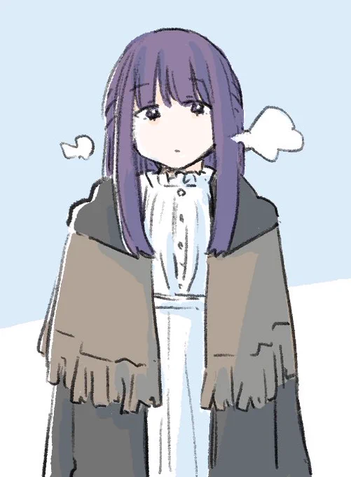寒冷地仕様のフェルンちゃん好き 