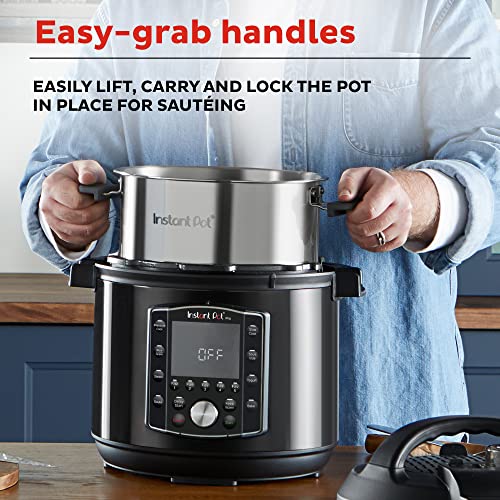 A11319Ahmed's tweet image. Instant Pot Pro 10-in-1 Pressure Cooker, Slow Cooker, Rice/Grain Cooker, Steamer, Sauté, Sous Vide, Yogurt Maker, Sterilizer, and Warmer, Includes App With Over 800 Recipes, Black, 6 Quart kitchengardengadget.com/product/instan… 
@amazon @TestKitchen #instantpot #instantpotpro #kitchenpot