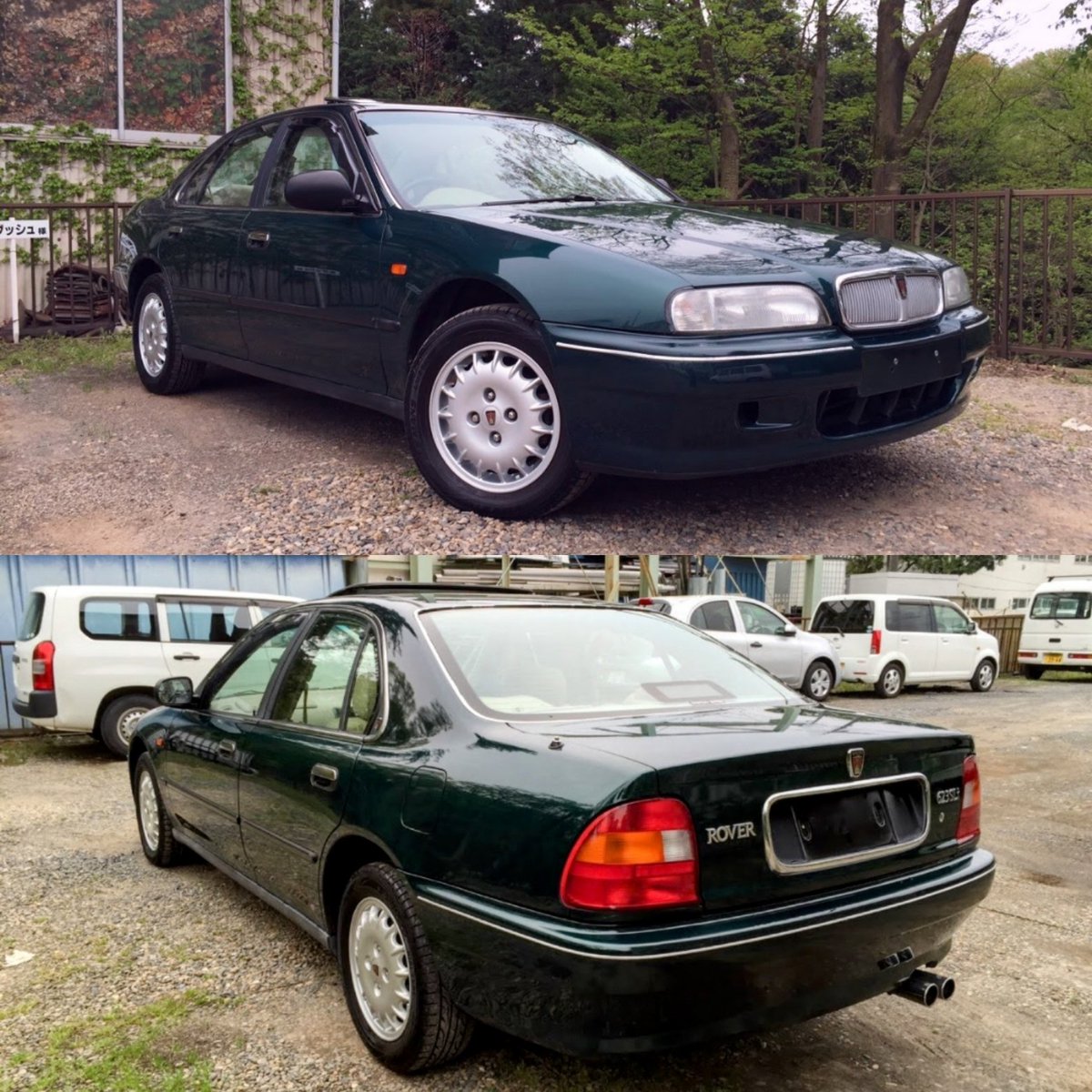 430_k30_y31l's tweet photo. 昨日車関係の知り合い業者さんに最後の書類渡して、約8年間(過去最長所有)乗ってきたローバー623とこれにてお別れ🙏🥺👋
#ローバー623
#Rover600 https://t.co/vqKbovnaHE