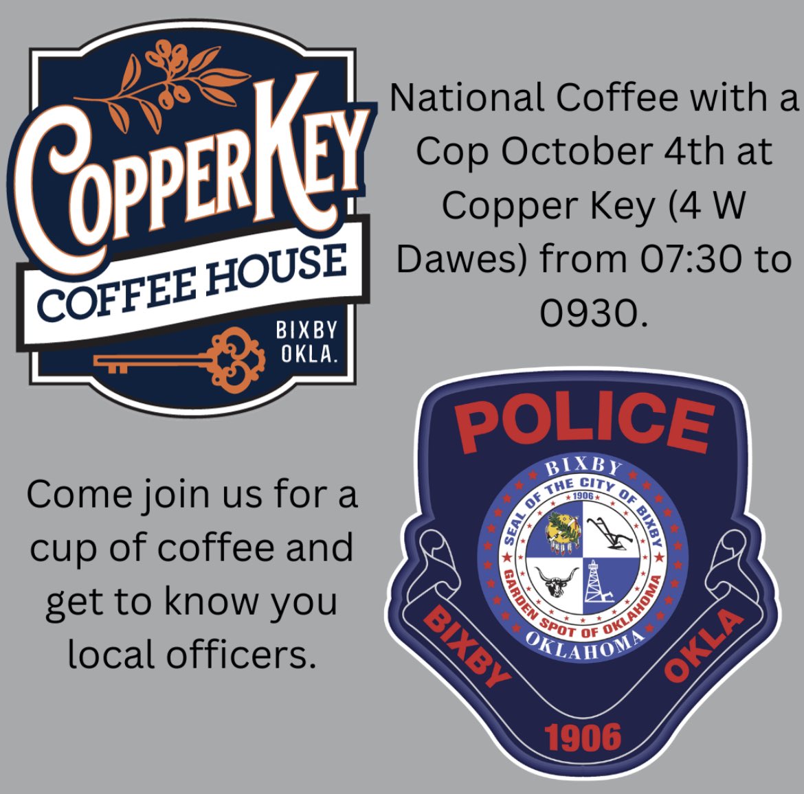 Bixby Police Department tweet media