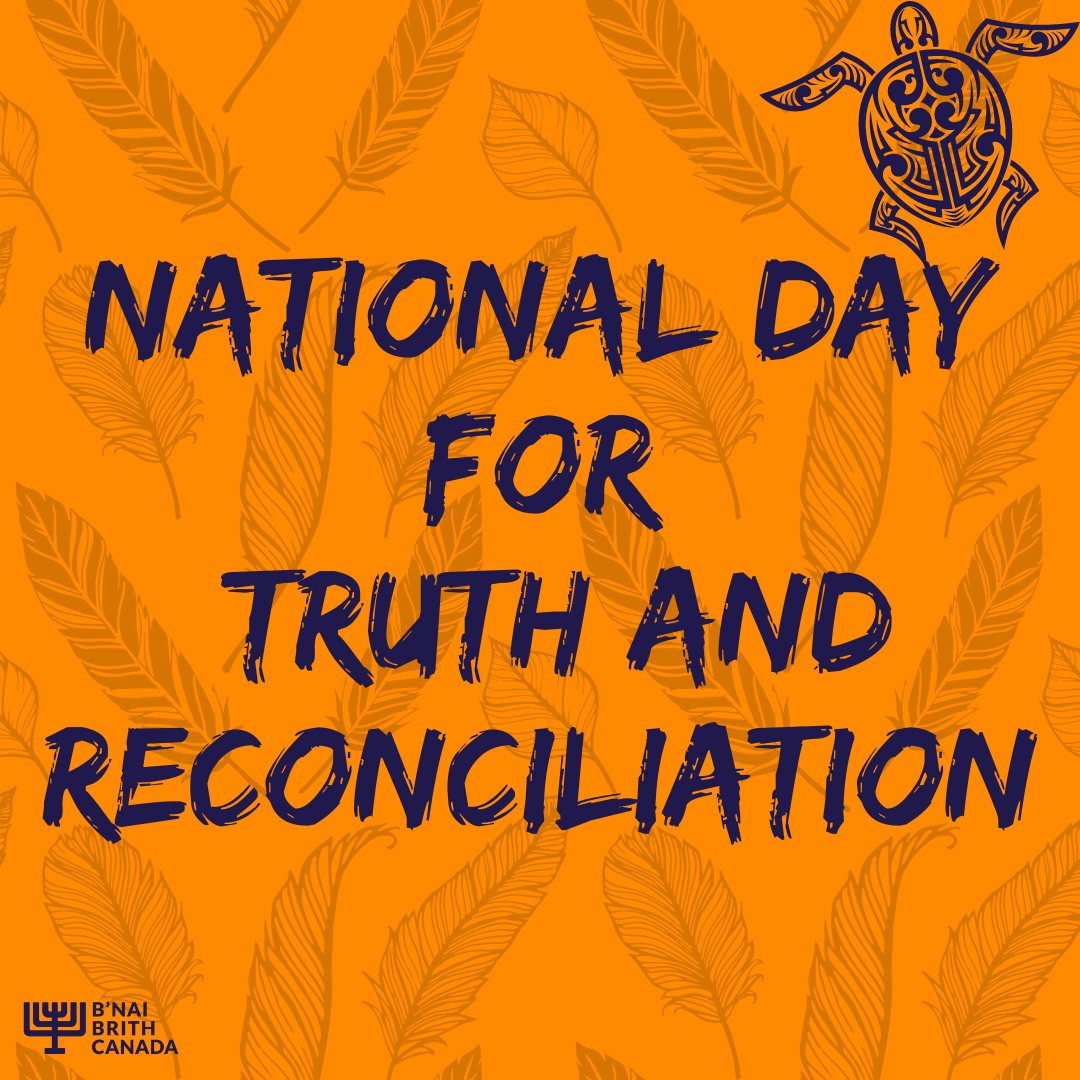 B'nai Brith acknowledges the National Day for Truth and Reconciliation on September 30th. We reflect upon the devastating history of residential schools in Canada. We honour those lives that were impacted by the cruel injustice.