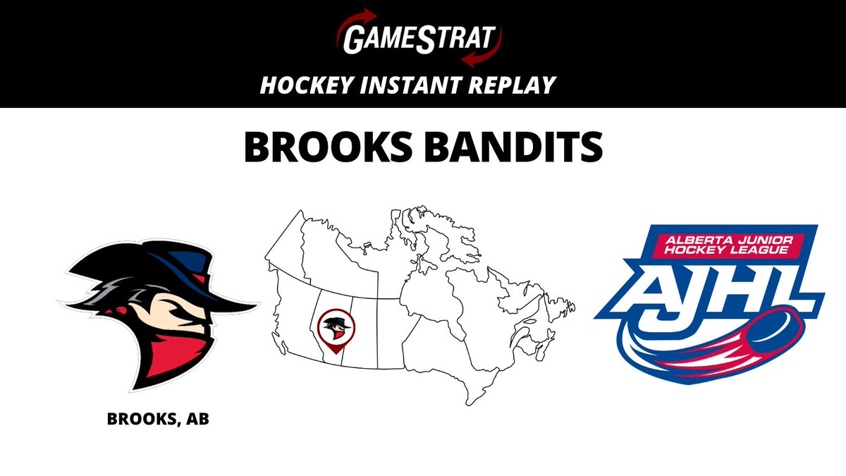 GameStratReplay's tweet photo. We are excited to be working with the Brooks Bandits this season! 🏒💯  

📍Brooks, AB

@BrooksBandits @cjhlhockey @TheAJHL
#BenchReplay #AJHL https://t.co/bZhRwObtXk