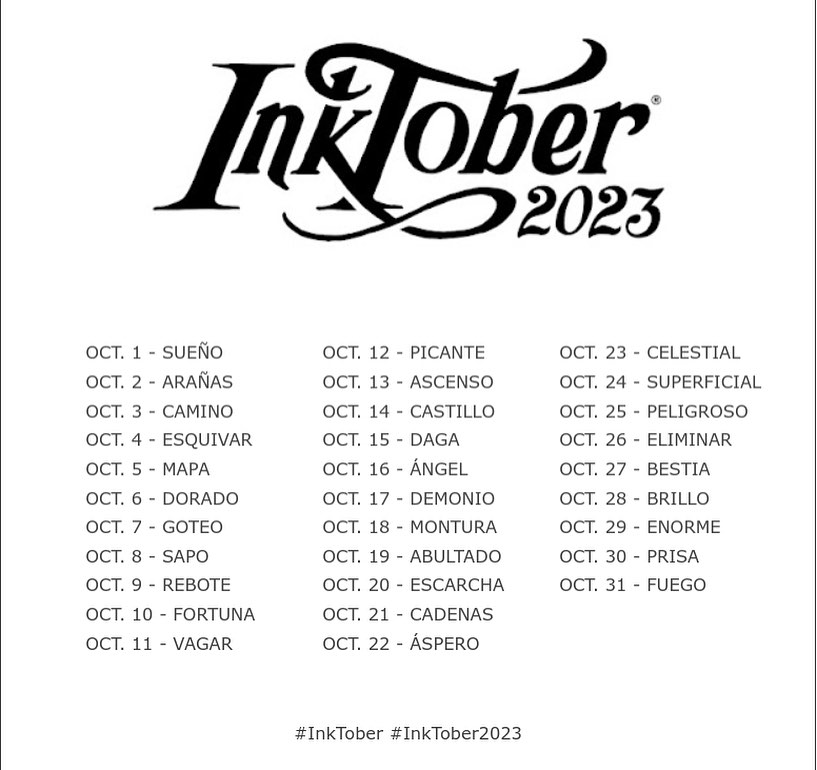 Comença el compte enrere per a que arribi l'#inktober2023 ! Entra al nostre instagram @casapierabcn per a conèixer les bases del concurs i particípa-hi.