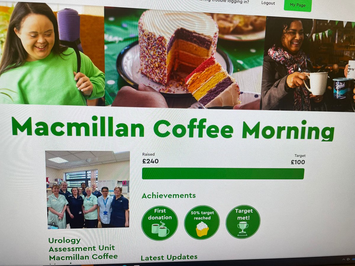 UrologyUnit's tweet photo. A smashing £240 raised for Macmillan. Well done team 😊 Thank you to everyone for all the kind donations &amp; contributions / freebies. Well done to our prize winners https://t.co/Ll5ju8Qkzf