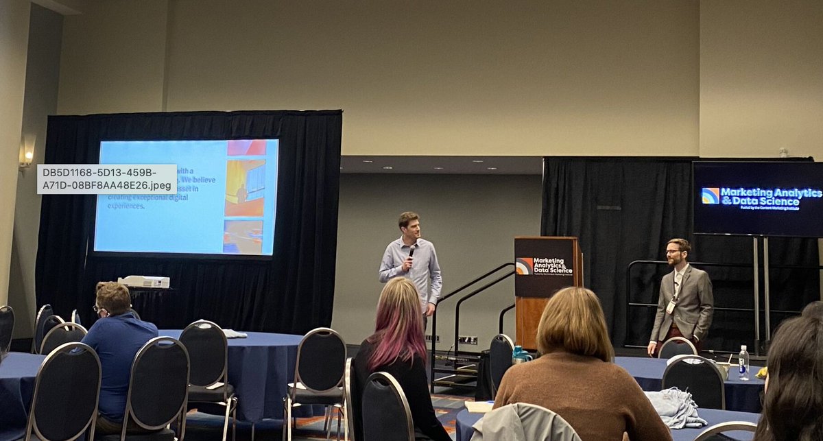 🎤 What was your favorite takeaway from @CMIContent's #CMWorld and #MADS23 conferences this week?

Thank you to everyone who stopped by our booth and our partners at @Acquia for a successful shared session on #AI in #ContentMarketing. See you next year! 🚀