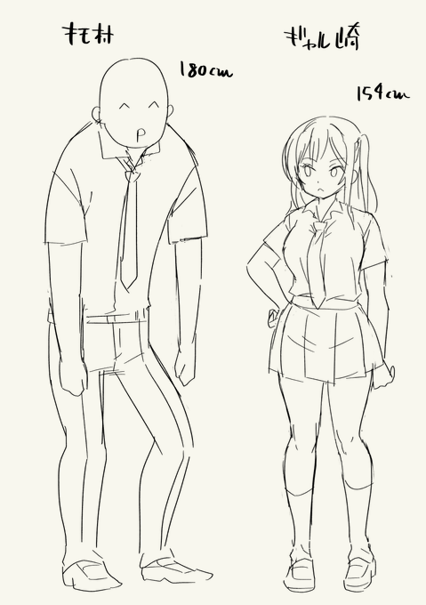 キモ村とギャル崎さん 