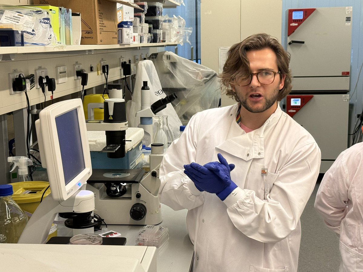 A fascinating afternoon with Professor Sibylle Mittnacht <a href="/uclcancer/">UCL Cancer Institute</a> learning more about her team’s <a href="/BCRT/">Bone Cancer Research Trust</a> funded research. #untiltheresacure