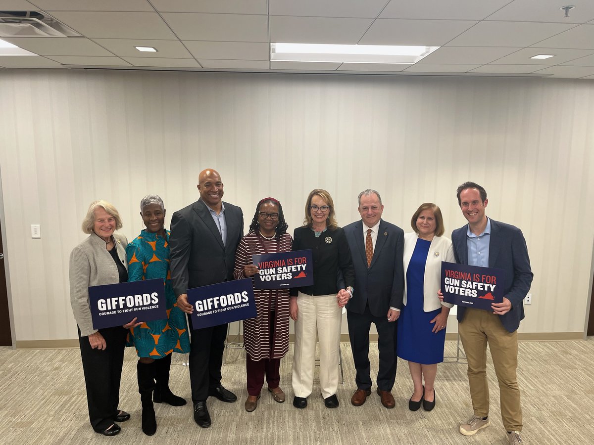 It was inspiring and moving to join <a href="/GabbyGiffords/">Gabrielle Giffords</a> at an event raising awareness of gun violence. We need to do better for our communities.