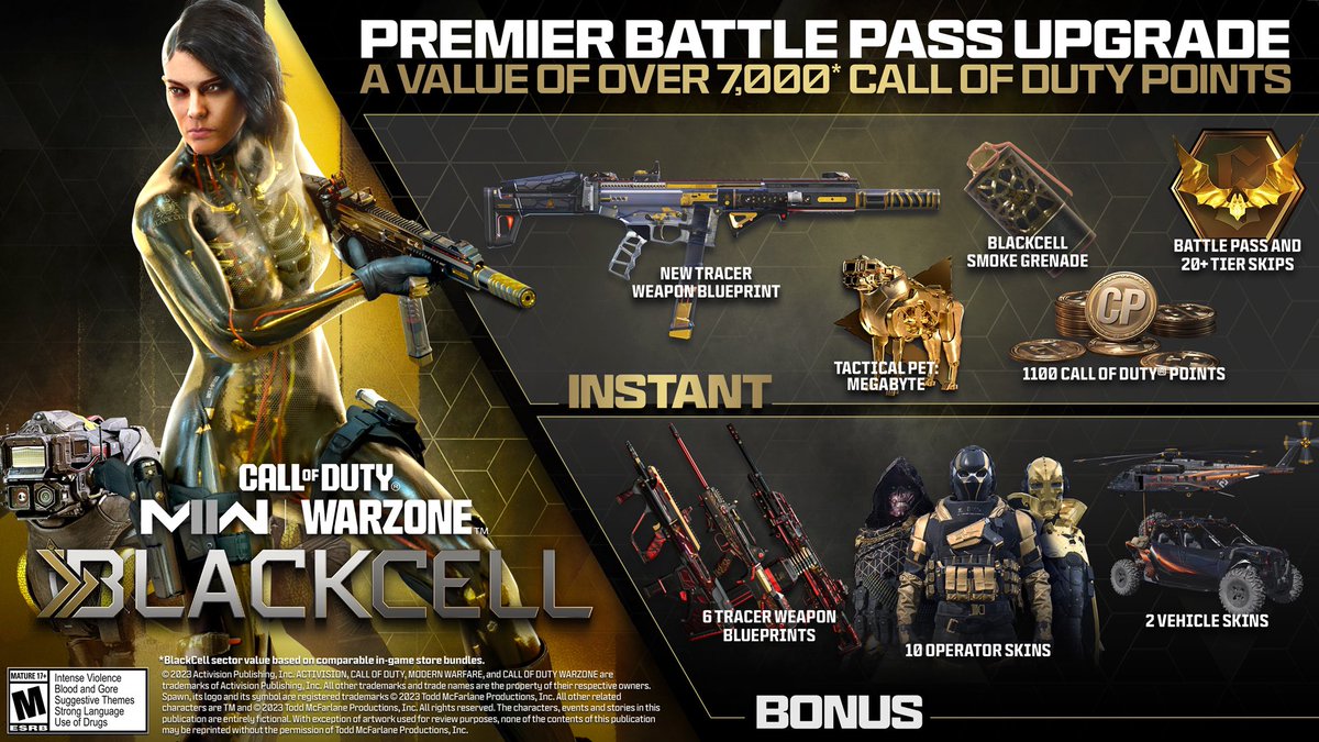 🚨BLACKCELL BATTLEPASS GIVEAWAY🚨‼️

🎁 We’re giving away a Blackcell Battle Pass code for Season 6! 🔥

Courtesy of <a href="/CallofDutyUK/">Call of Duty UK</a>! 🫡

To enter the giveaway:

1️⃣ Like and Retweet👍
2️⃣ Follow <a href="/WZStatsGG/">Warzone Meta</a>
3️⃣ Comment your gaming platform 

📅 Winner announced tomorrow! 🏆