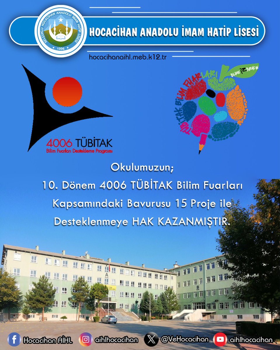 Emeği geçen öğretmen ve öğrencilerimize teşekkür ederiz.