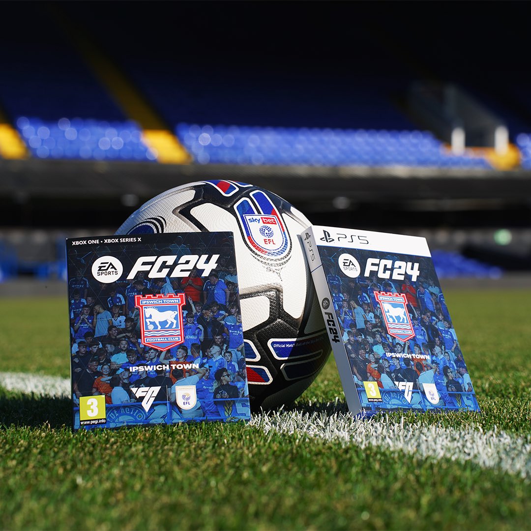 We have two copies of #FC24 up for grabs! 🎮 To enter, simply like, share and comment either PS5 or Xbox. Good luck, #itfc fans!🤞