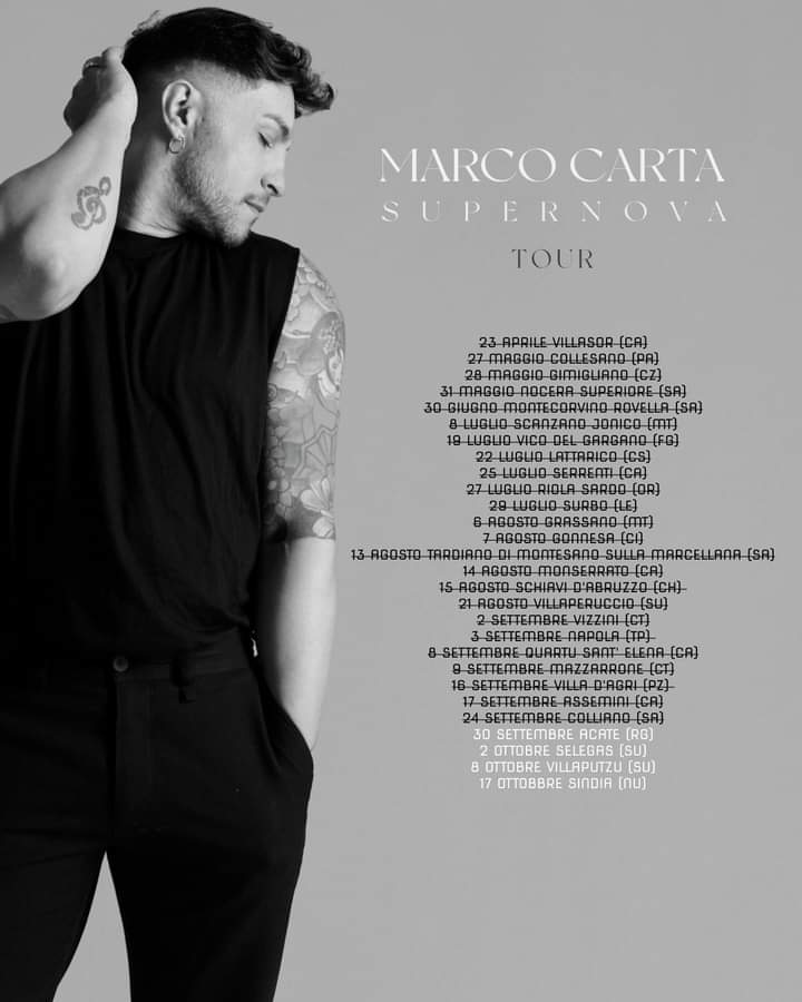 MARCOCARTA85's tweet photo. Sono 28 le date segnate sul calendario. So con precisione che saranno di più.
Io vorrei solo ringraziare ogni anima che ha partecipato a questo #SUPERNOVATOUR.
Oggi siamo qui a godere dell’estate che è stata, dell’autunno che è e dell’inverno che ci aspetta trepidante. https://t.co/Hll4yDI9tF