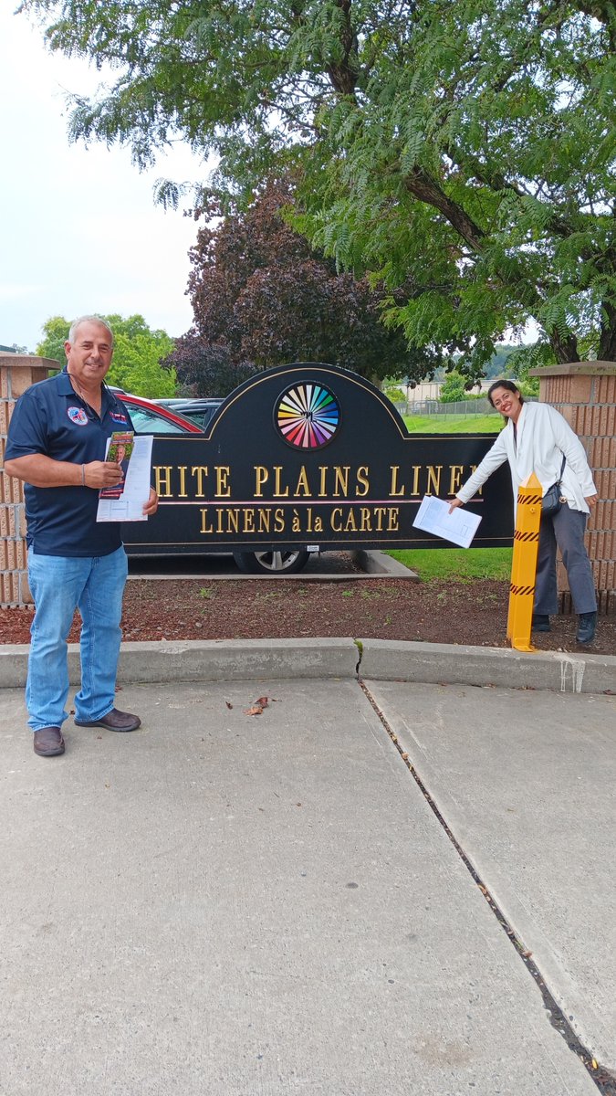 MaricellyVD's tweet photo. Voter Registration is so important. Joe Torres, Candidate for Westchester County Legislator made it a priority to meet with workers at White Plains Linen to speak about the importance for US citizens registering to vote! #RegisterToVote23 #Voting #Election2023 #LocalPolitics https://t.co/wiq1HM5QGZ