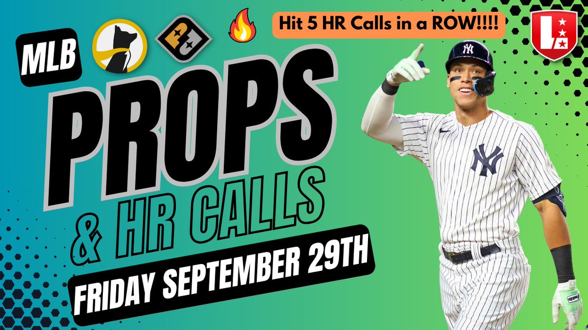 LineStarApp's tweet photo. Incredible! @Flattyler83 is on fire, hitting 5 HR calls in a row! Tune in to today's video to see who he picked for more home run excitement: https://t.co/8CUM4jW4Gm
Let's keep those homers coming and celebrate the hot streak! ๐ชโพ #MLB #HomeRunKing #PicksShow https://t.co/eSoZz8kLoR