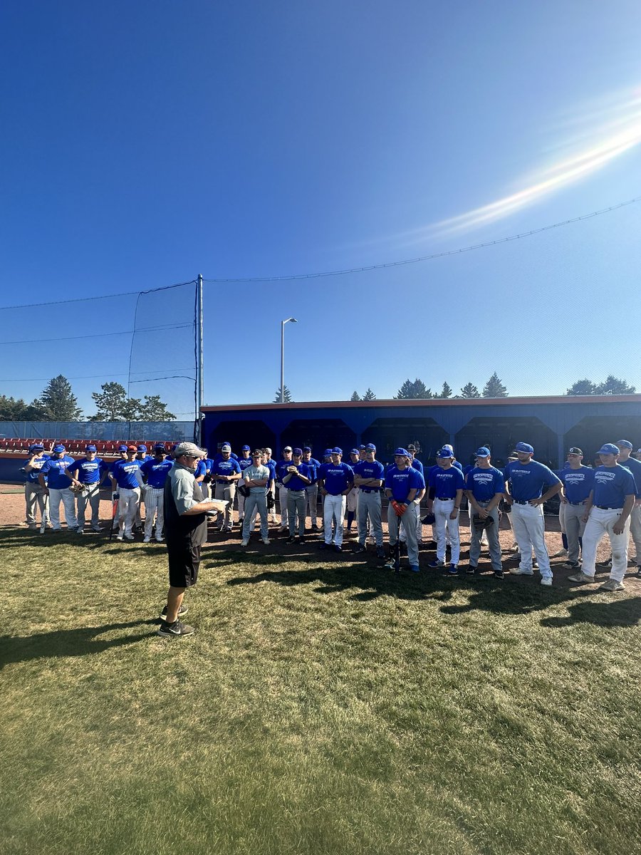 UWPlattBaseball's tweet photo. Week two of practice is in the books ✅

Join us tomorrow, 10:00 at the baseball field for our annual family day celebration. Entry is free, so come down and enjoy nonstop baseball action!

#swingtheaxe https://t.co/LTJbjVOlax