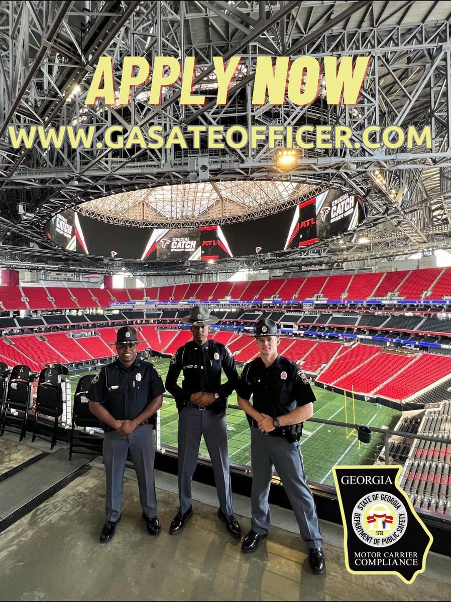 'Score your winning career touchdown with us at gastateofficer.com – where teamwork, passion, and opportunity unite!

#atlantafalcons #gamccd #gadps