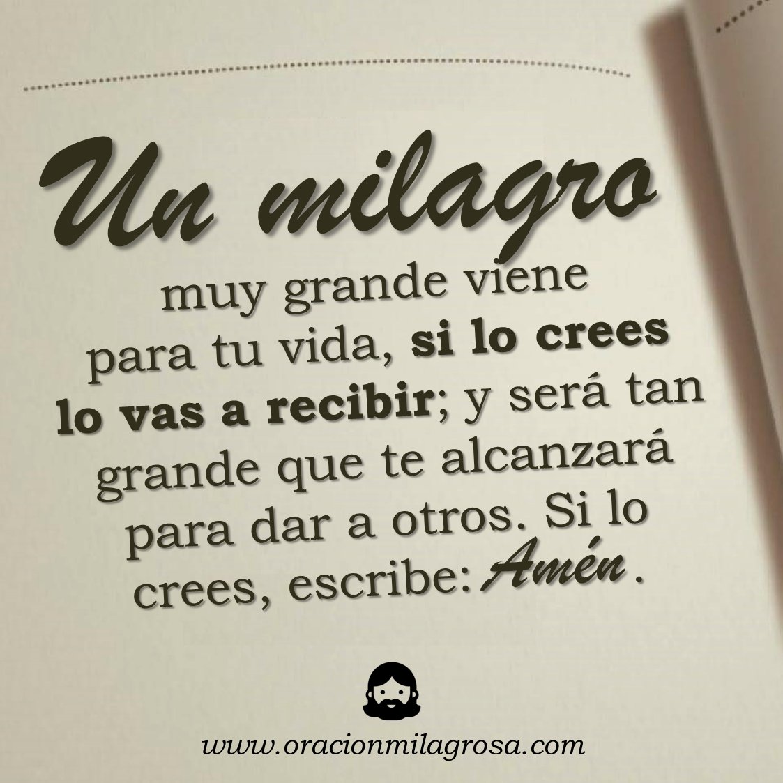 oracion_milagro's tweet photo. Gracias Dios por tus promesas y por tus milagros 🙏 https://t.co/r4BdYQOIAt