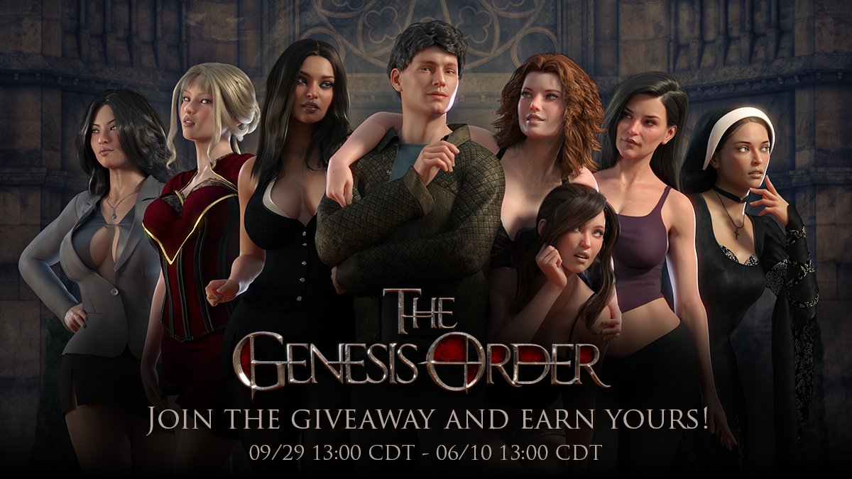 NLT15's tweet photo. 💥THE GENESIS ORDER GIVEAWAY IS HERE FOLKS💥

We have 5 Steam keys available.

Join and improve your chances of winning a key👇👇👇

#Giveaway #Gaming #Steam #NLT #IndieDev https://t.co/JzrvJ2eJNB