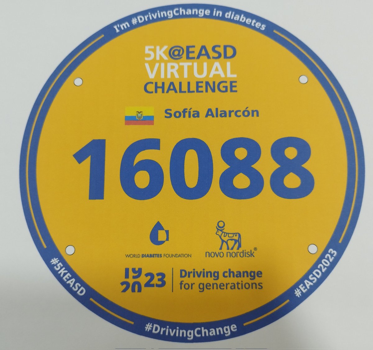 Si la mente lo creé, tus piernas obedecerán 🏃 #5KEASD #EASD2023 #virtualchallenge #virtualrun