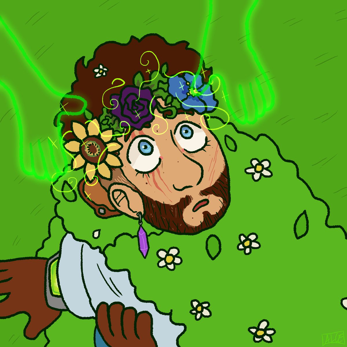 alcettogo's tweet photo. #Saustember day 29: Nature 

Oh man it's almost over this was so much fun

#MythicalSauagefanart #Saustember2023 #EmpiressmpFanart https://t.co/XqrKFv4a3t